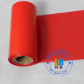 Vinyle étiquette en plastique impression couleur rouge résine imprimante compatible ruban de transfert thermique